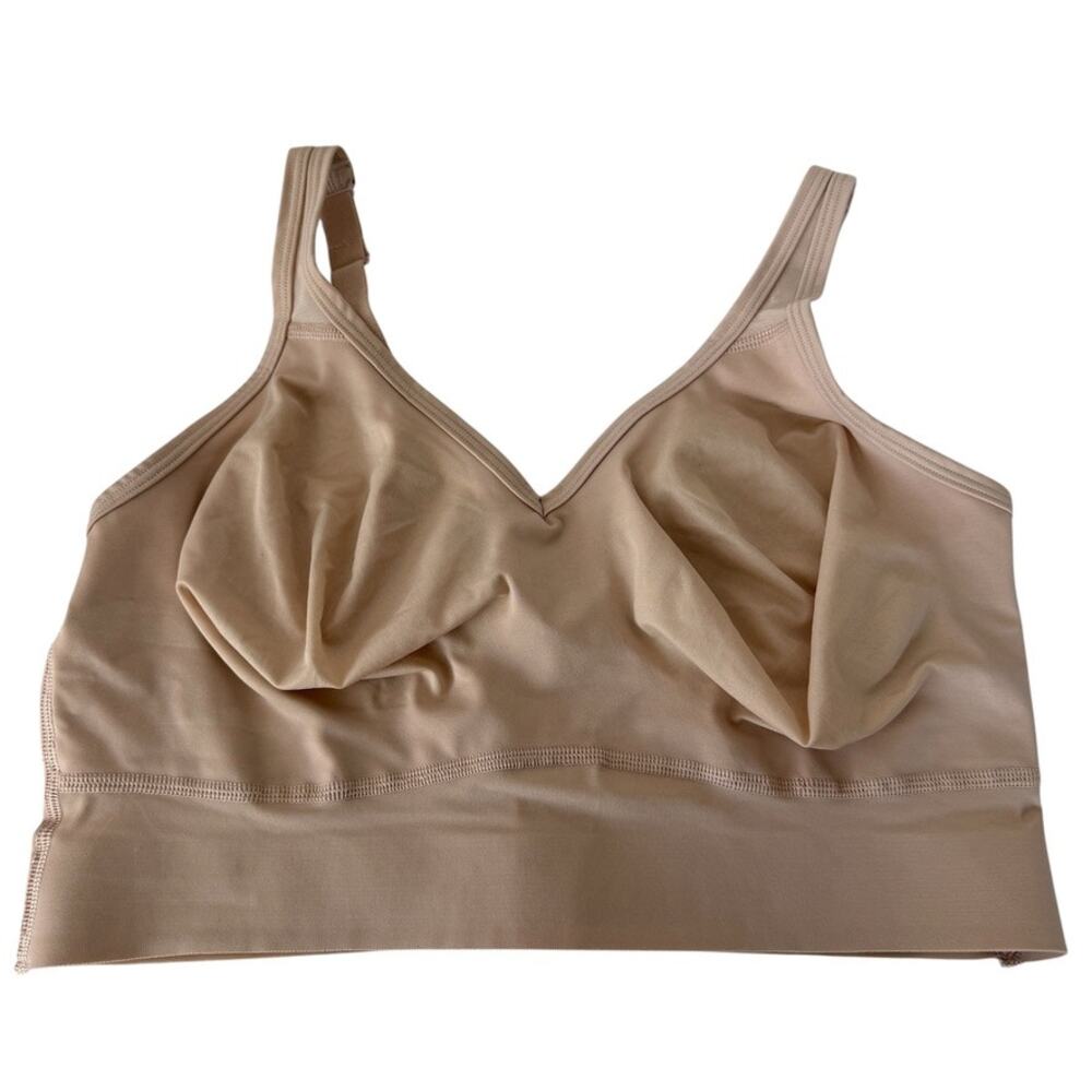 Miraclesuit Fit & Firm Top Shaper Bra Style 2351 Natural Color Size XL